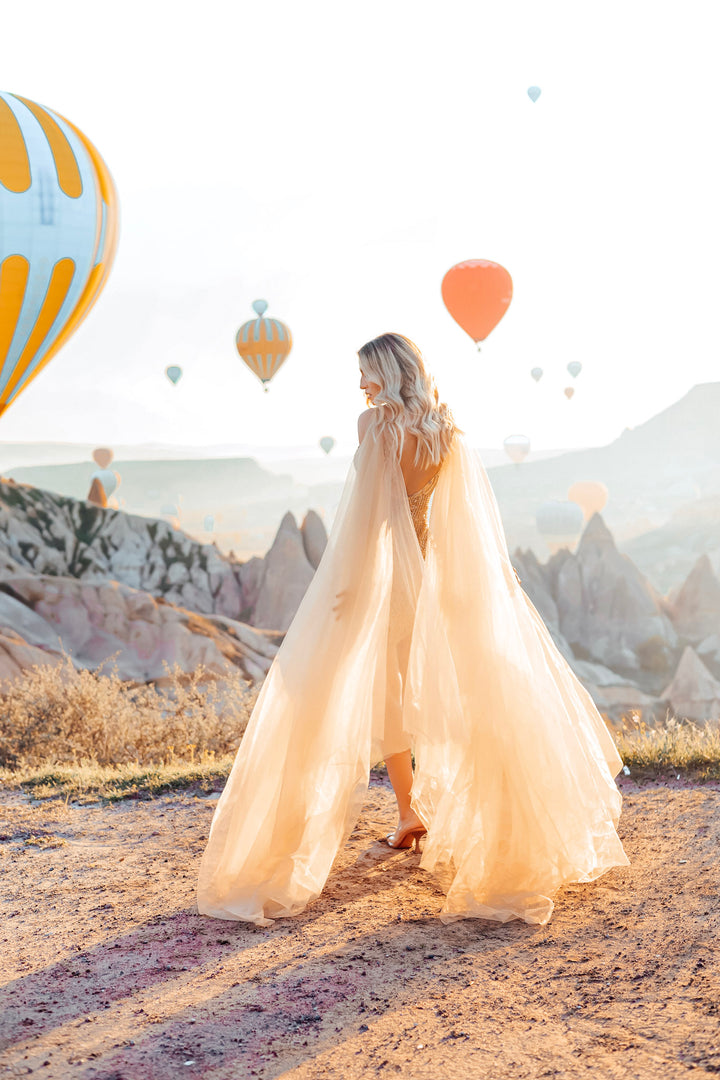 Sola stone and crystal dress