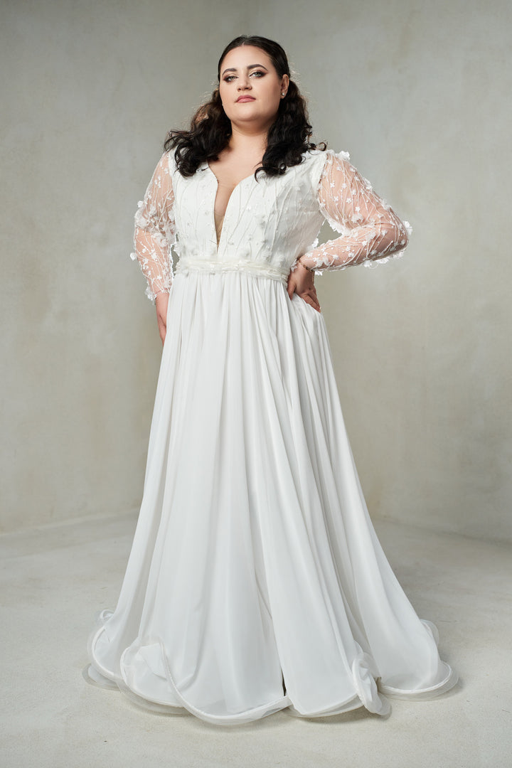 Rochie de mireasa plus size Mayra