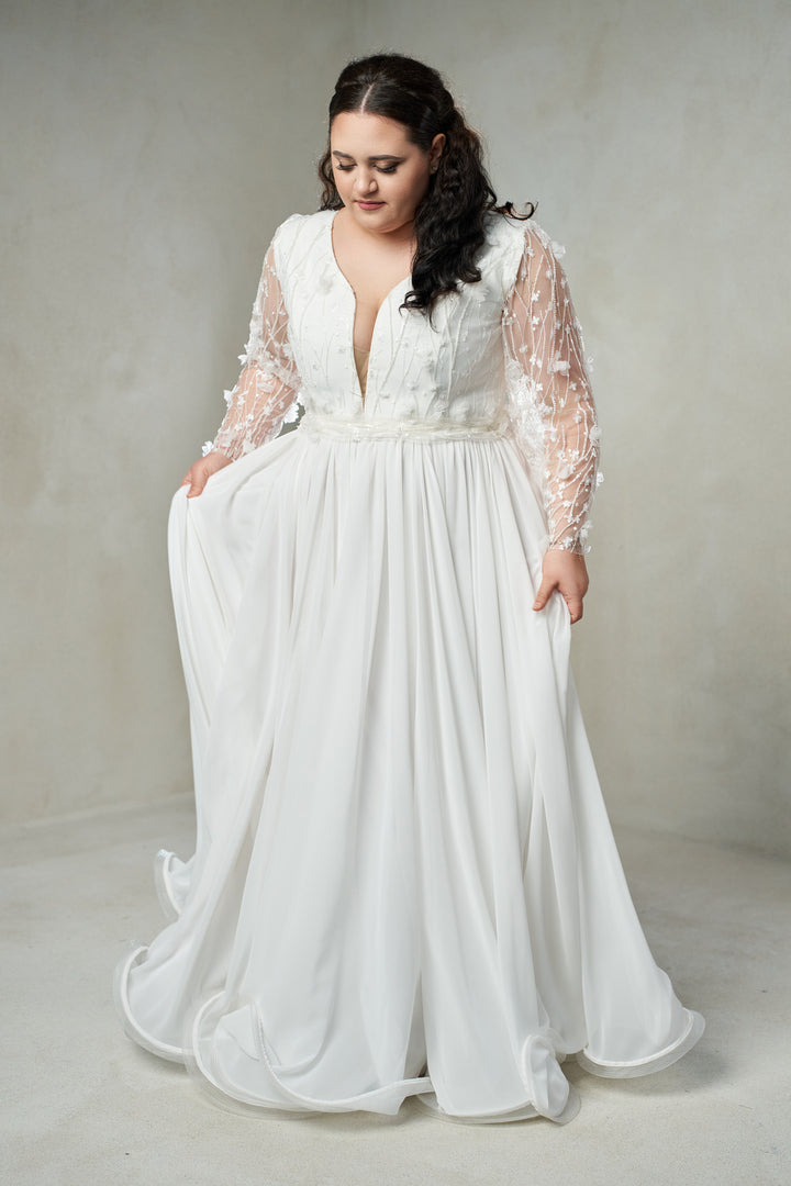 Rochie de mireasa plus size Mayra