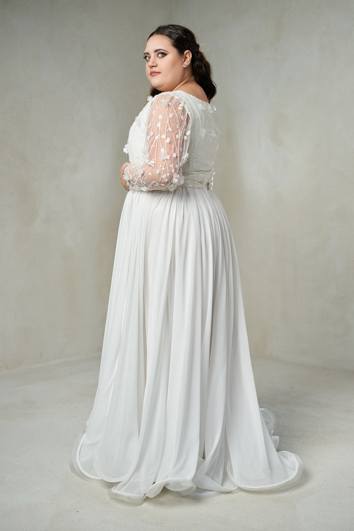 Rochie de mireasa plus size Mayra