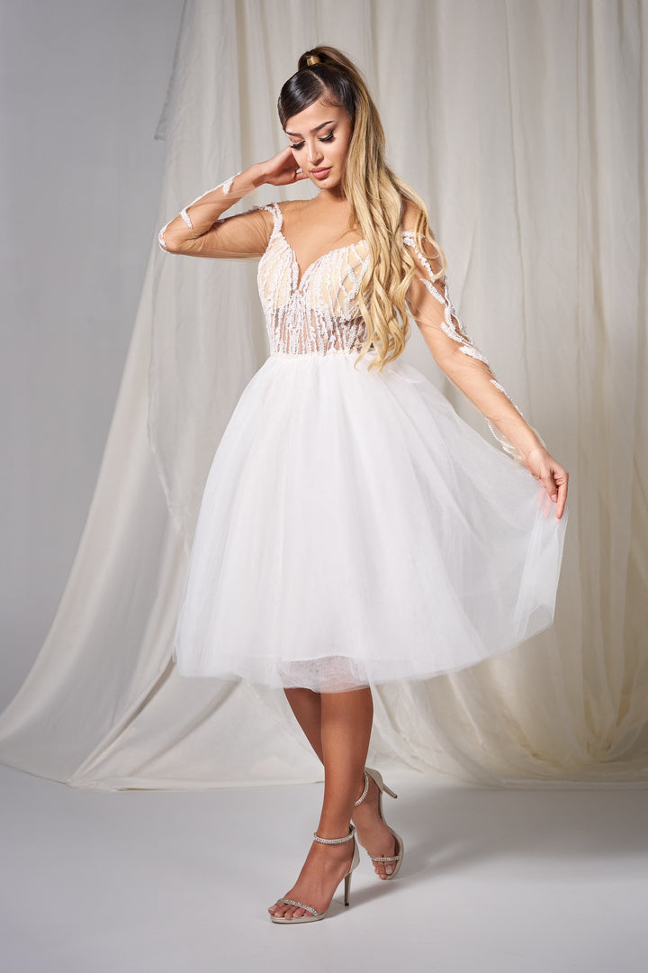 Rochie din tull Denisse