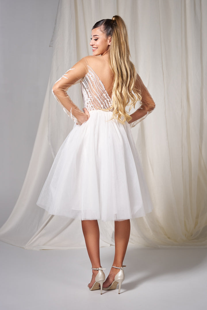 Rochie din tull Denisse