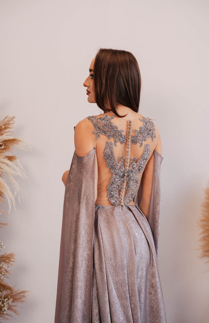 Rochie de seara cu cape Casini