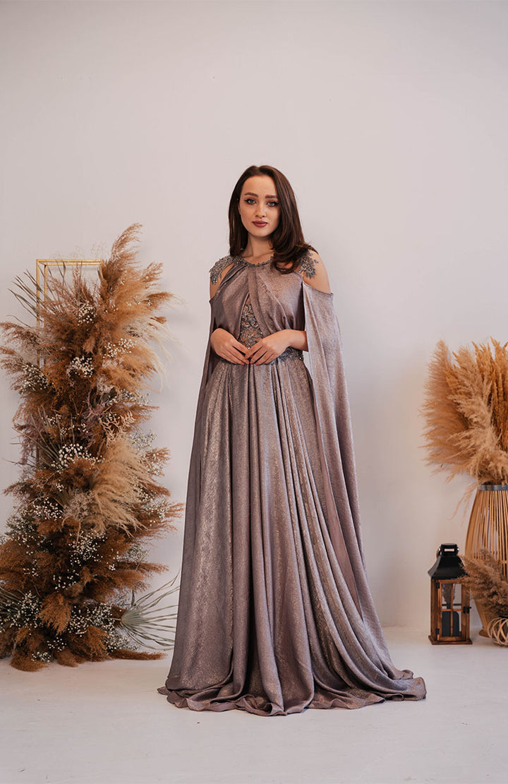 Rochie de seara cu cape Casini
