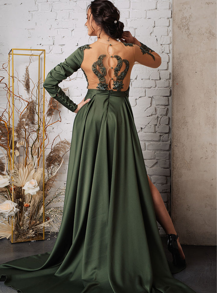 Chalisto bodysuit evening dress