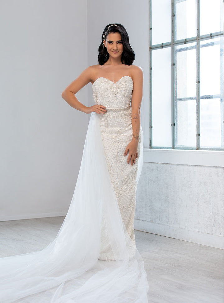 Rochie de mireasa conica Dominica