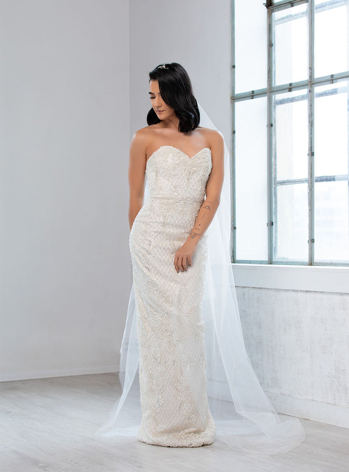 Rochie de mireasa conica Dominica