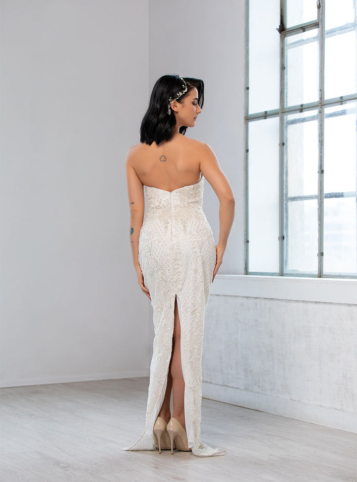 Rochie de mireasa conica Dominica