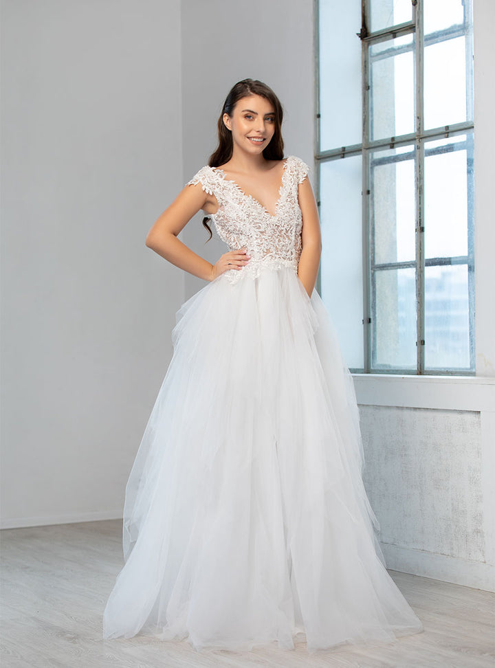 Rochie de mireasa printesa Harmonia