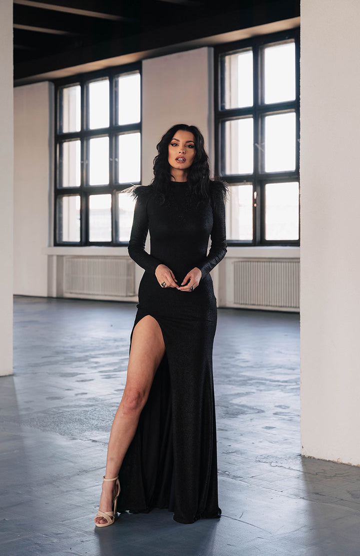 Rochie sirena cu crapatura Millo