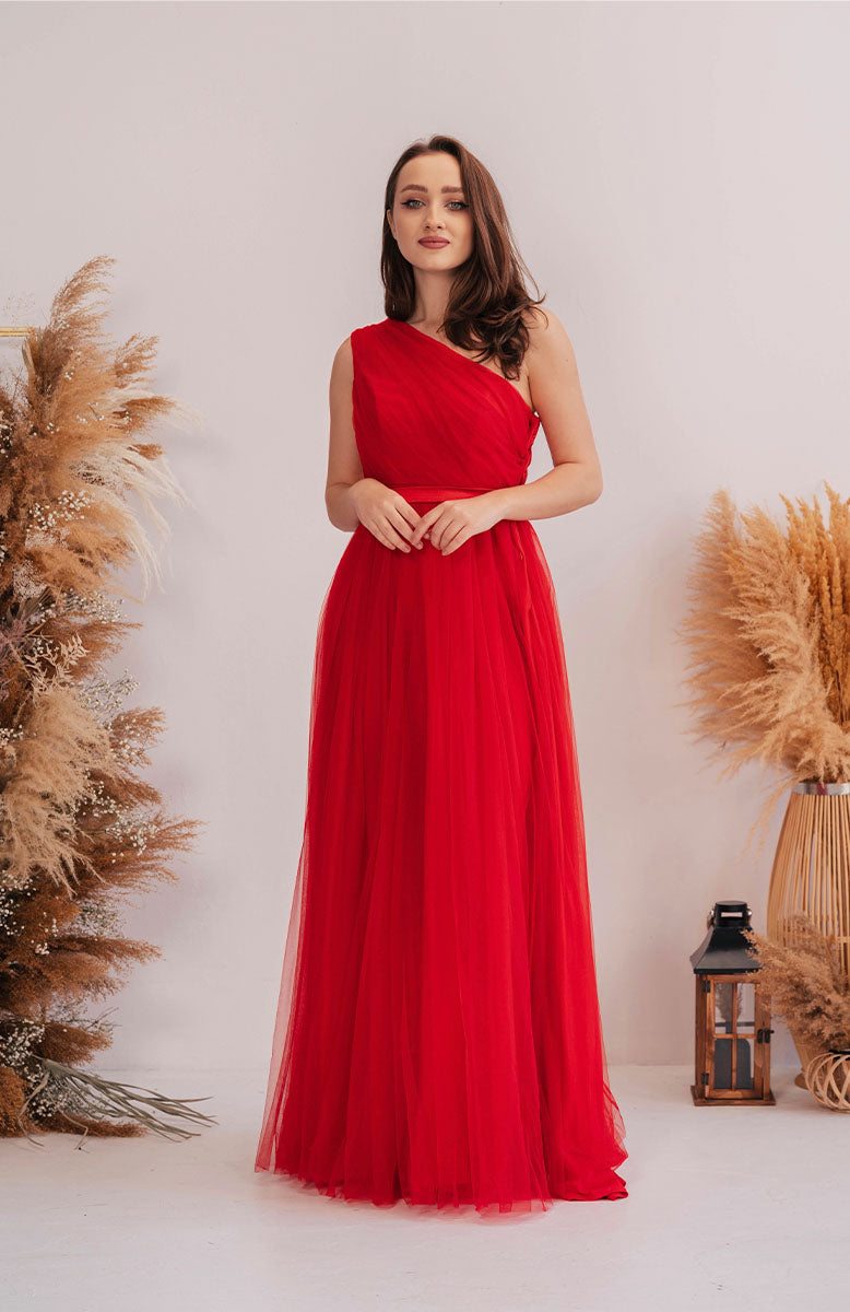 Georgiana One Shoulder Maxi Dress