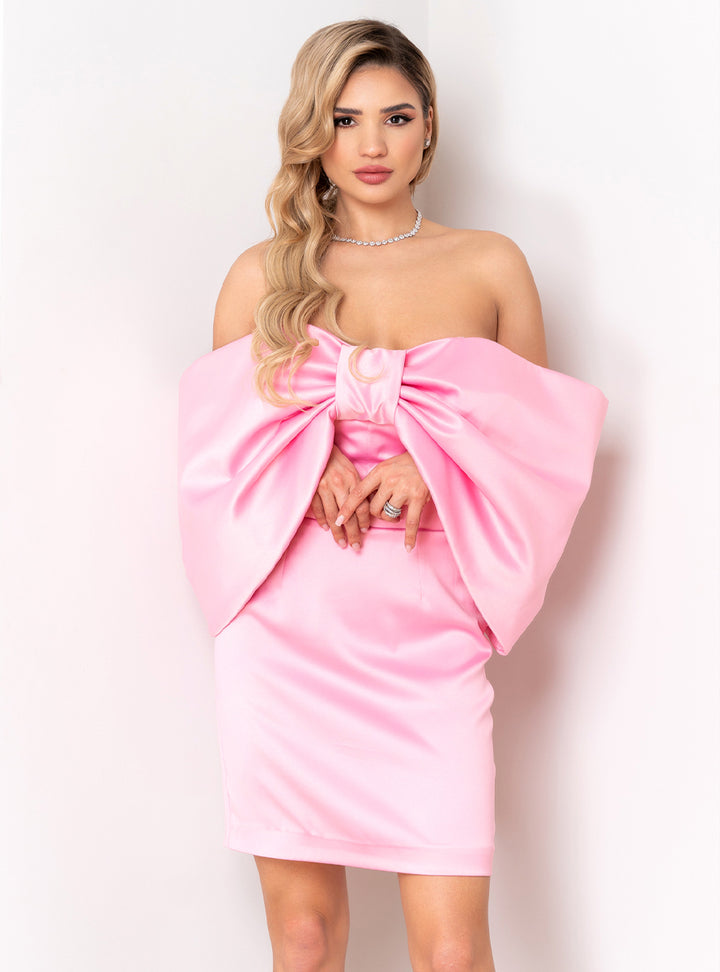 Rochie cu funda Fama