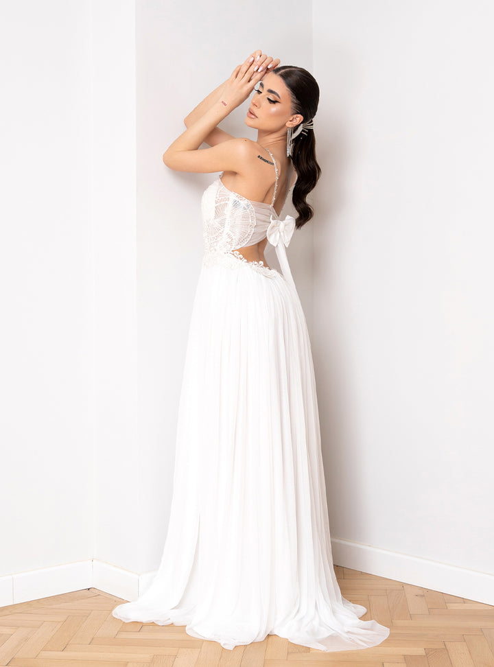 Rochie de mireasa dreapta Mineli