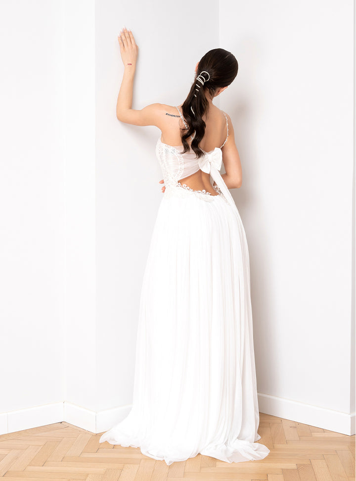 Rochie de mireasa dreapta Mineli