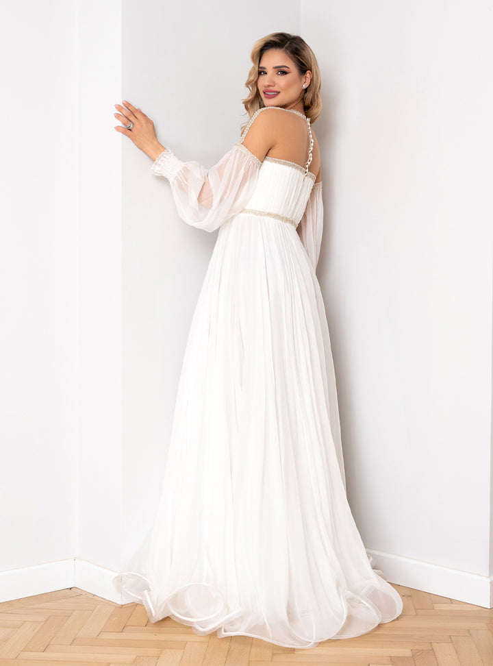 Rochie de mireasa matase Acasia