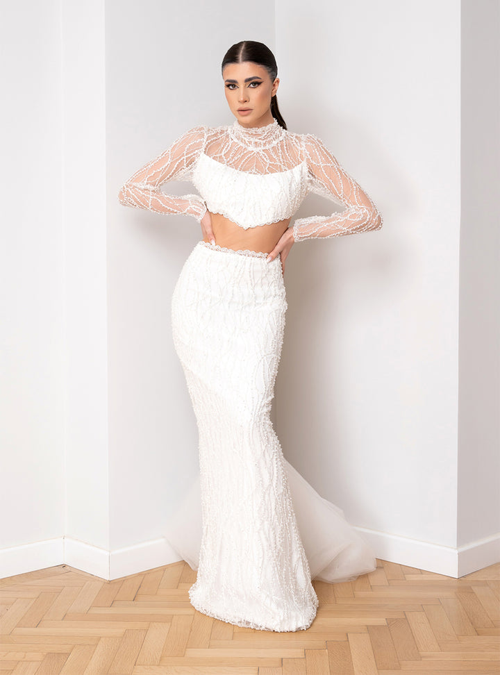 Siera mermaid wedding dress