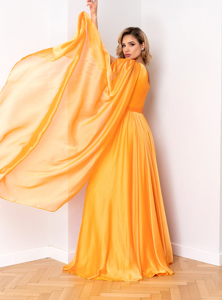 Rochie de seara cu capa Almina