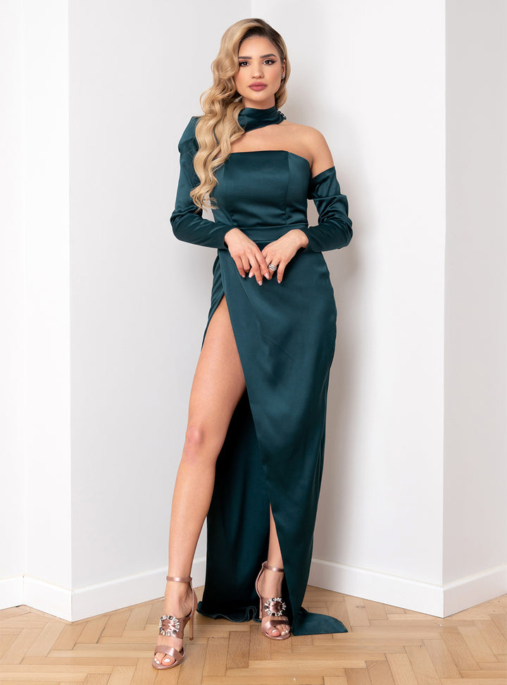 Rochie de seara cu crapatura Gia