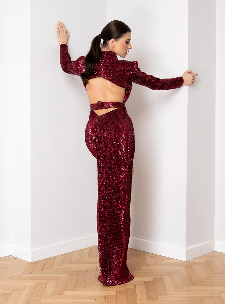 Rochie de seara din paiete Alle