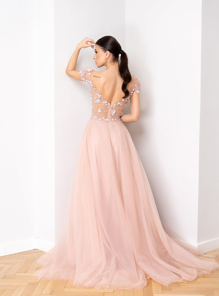 Arianne tulle evening dress
