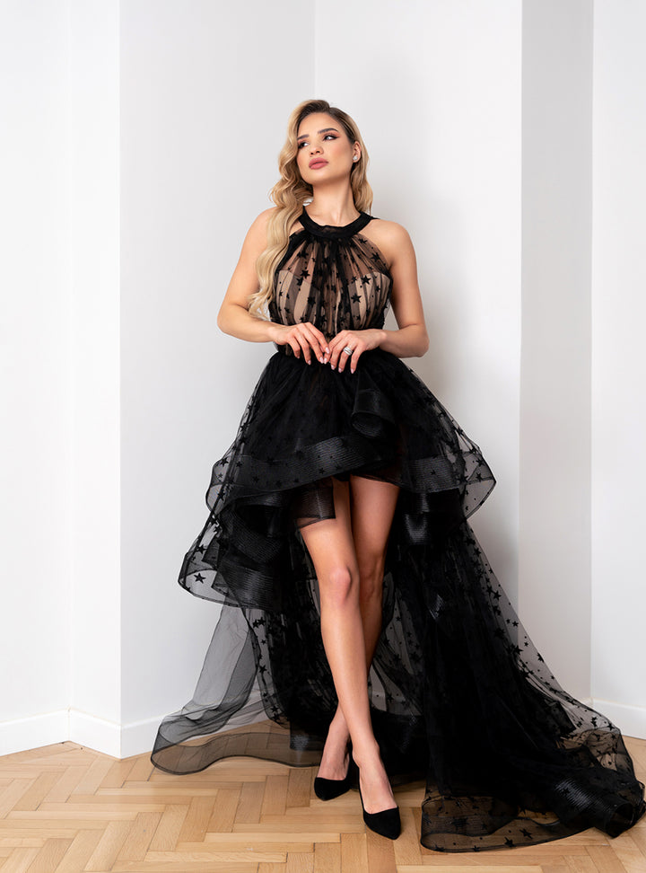 Rochie de seara scurta in fata Staria