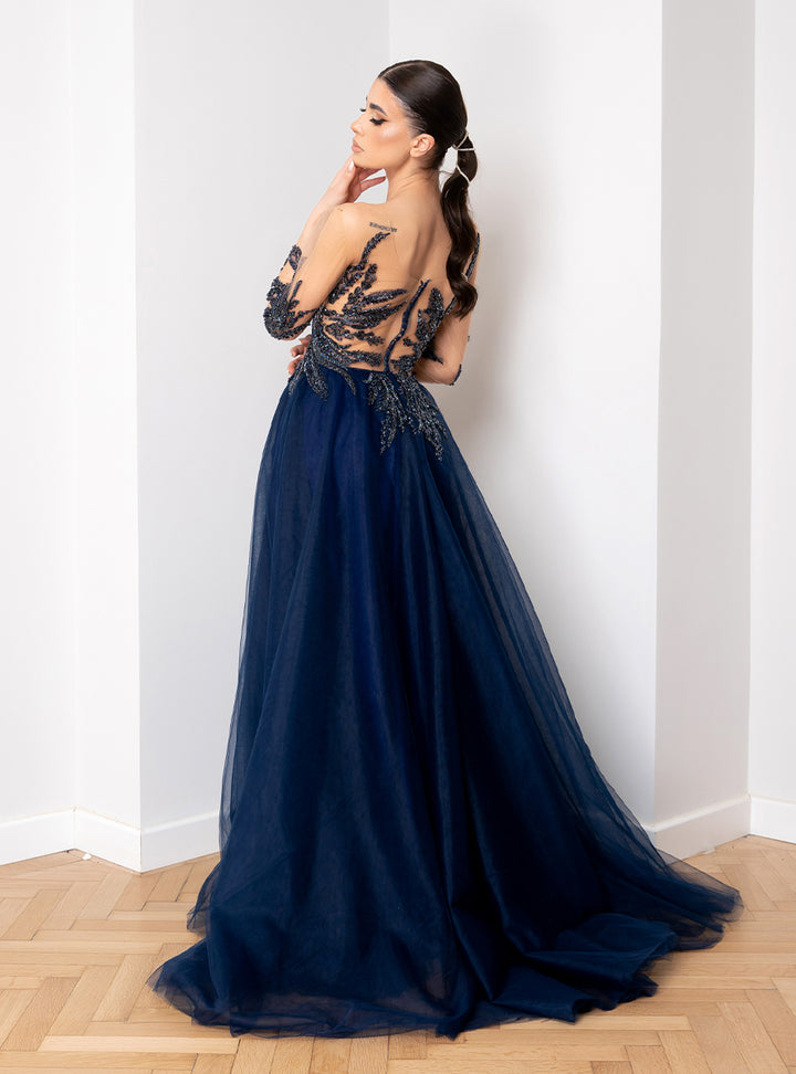 Rochie pe corp cu body Vivis