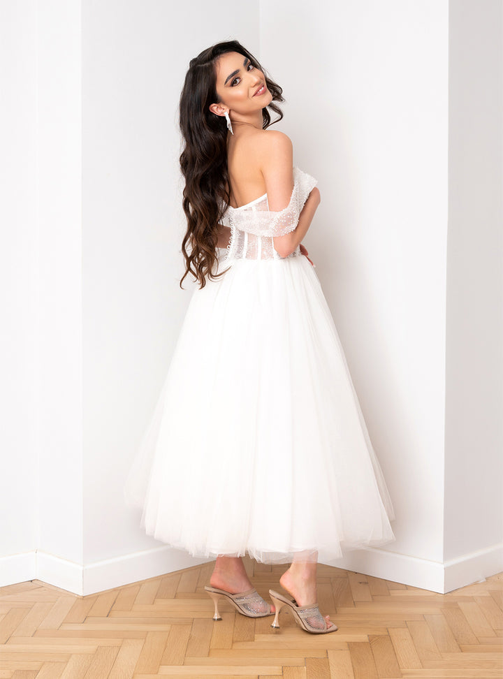 Rochie scurta din tulle Tulula