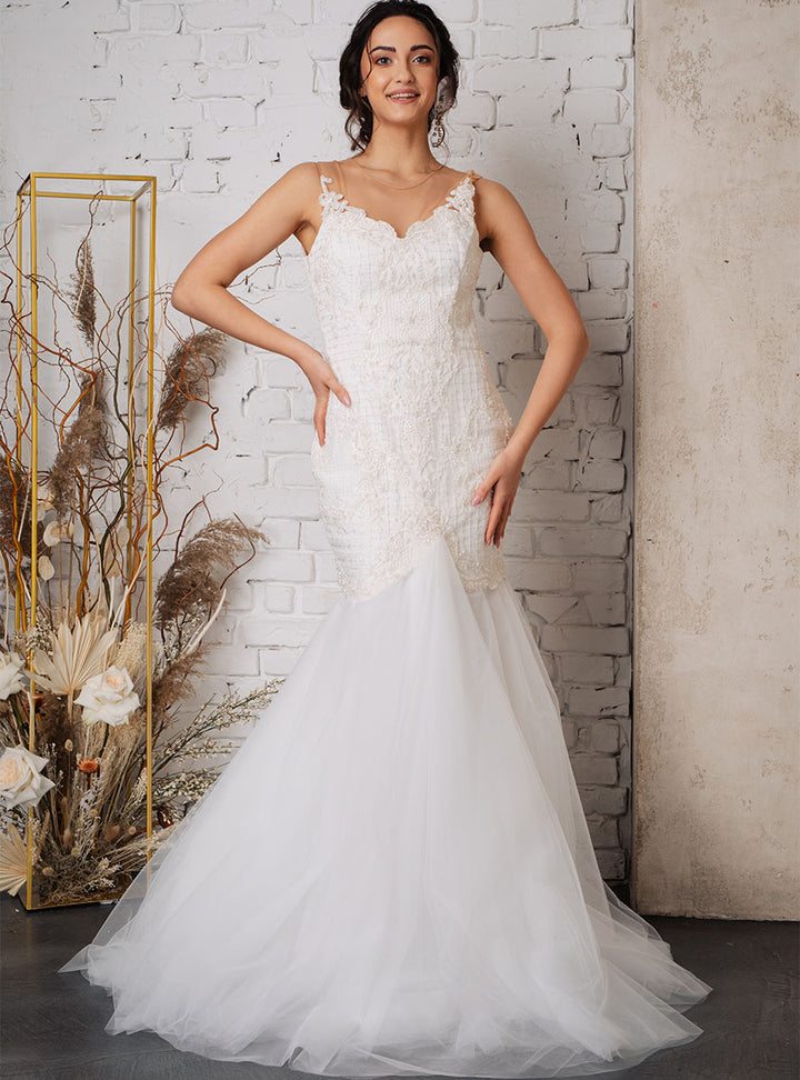 Nircasia mermaid wedding dress