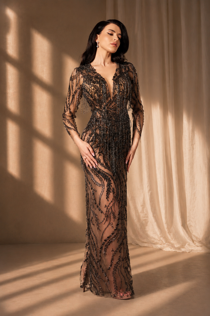 Rochie cu franjuri Gal