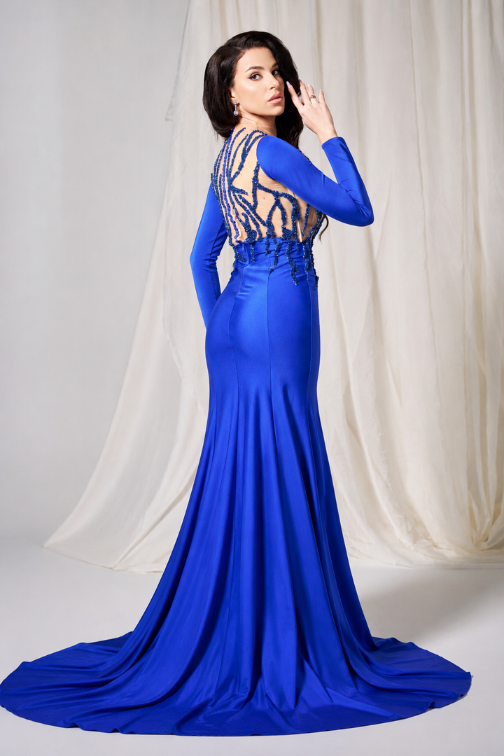Rochie sirena cu maneca lunga Gabrielle