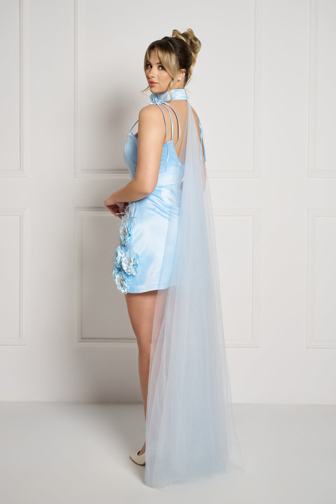 Rochie scurta cu bretele Mini