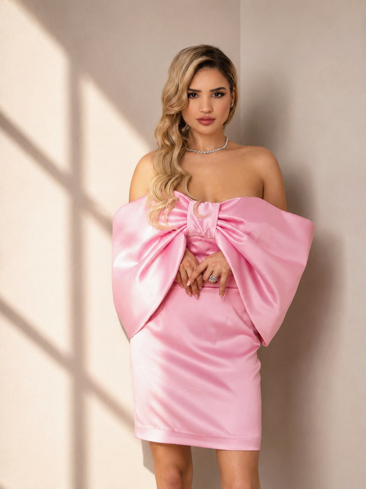Rochie cu funda Fama