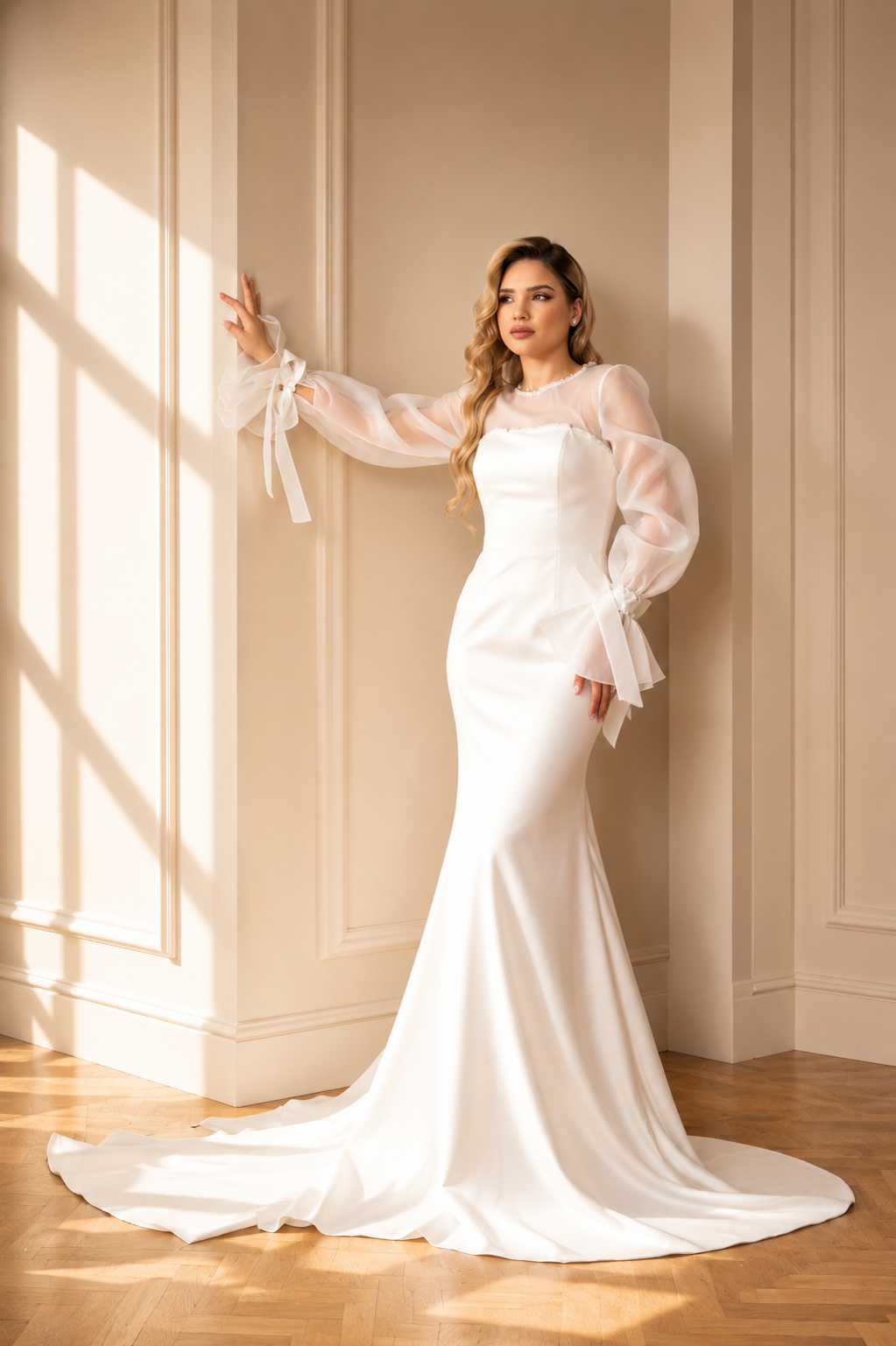 Calia mermaid wedding dress