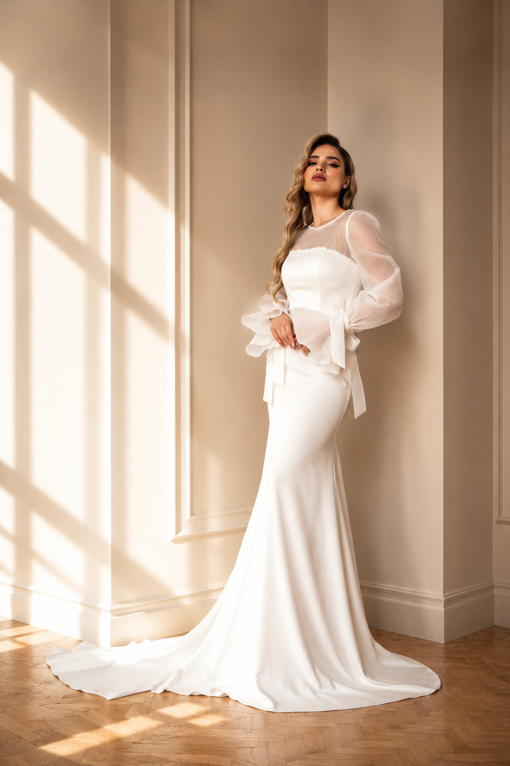 Calia mermaid wedding dress