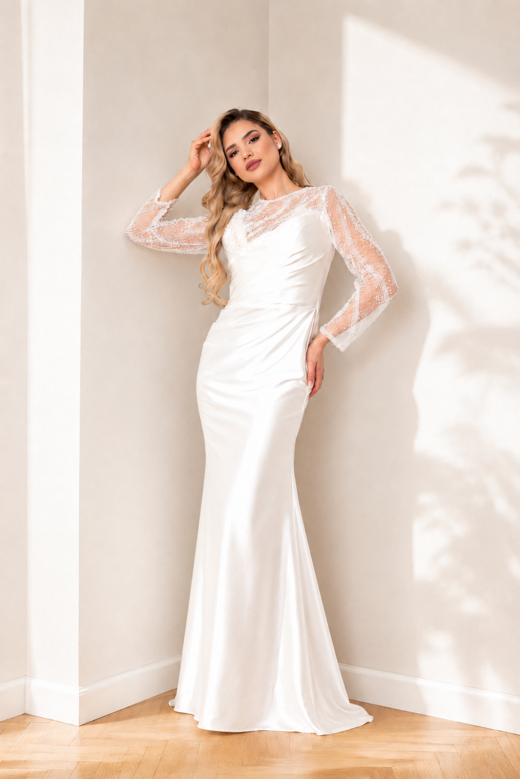 Rochie de mireasa cu trena detasabila Alisse