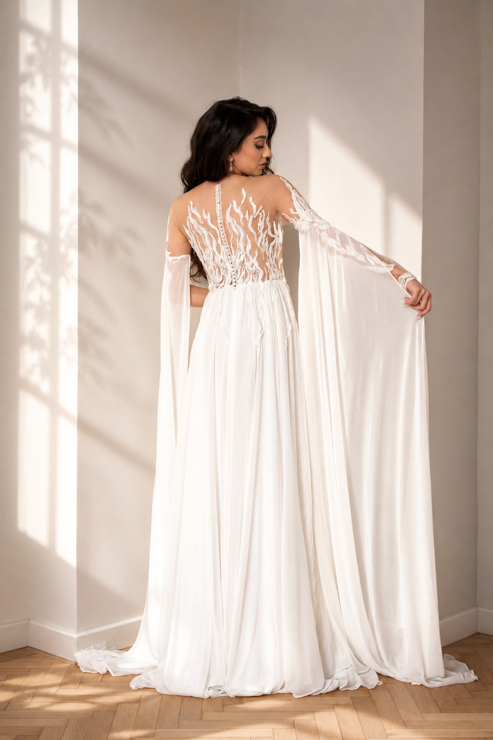 Rochie de mireasa boho Poena