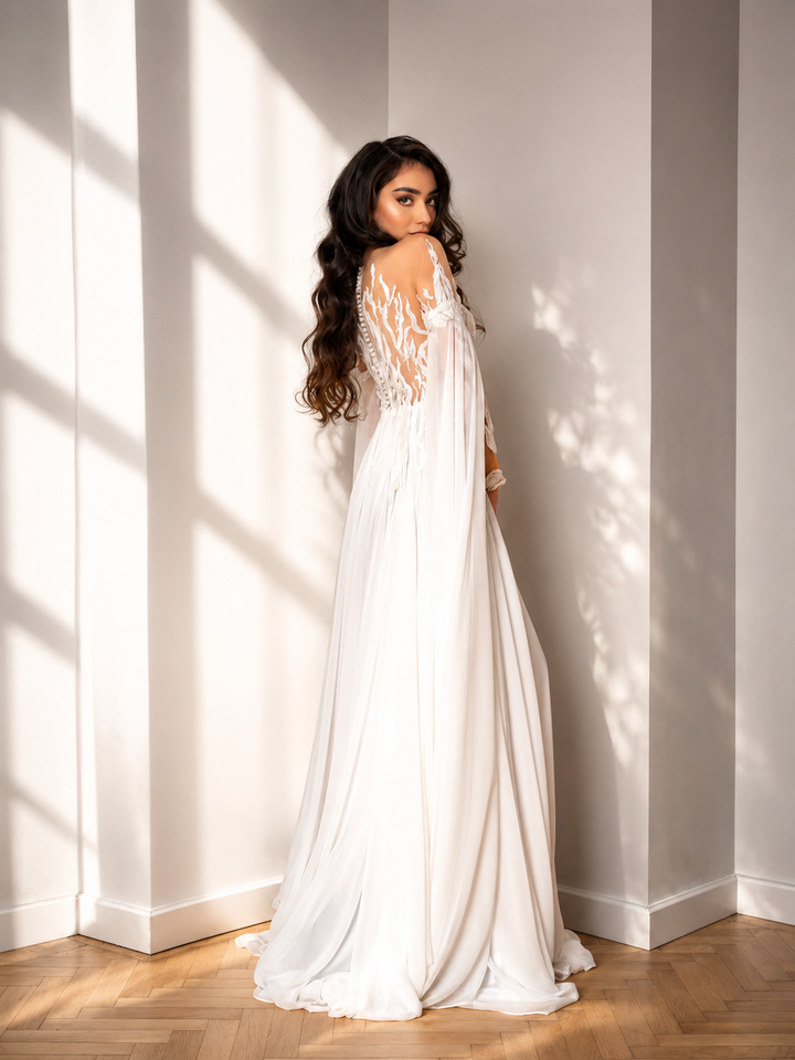 Rochie de mireasa boho Poena