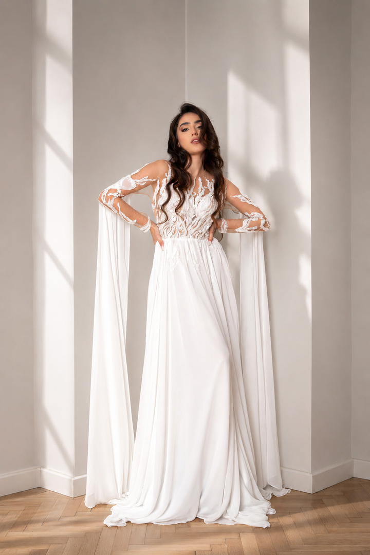 Rochie de mireasa boho Poena