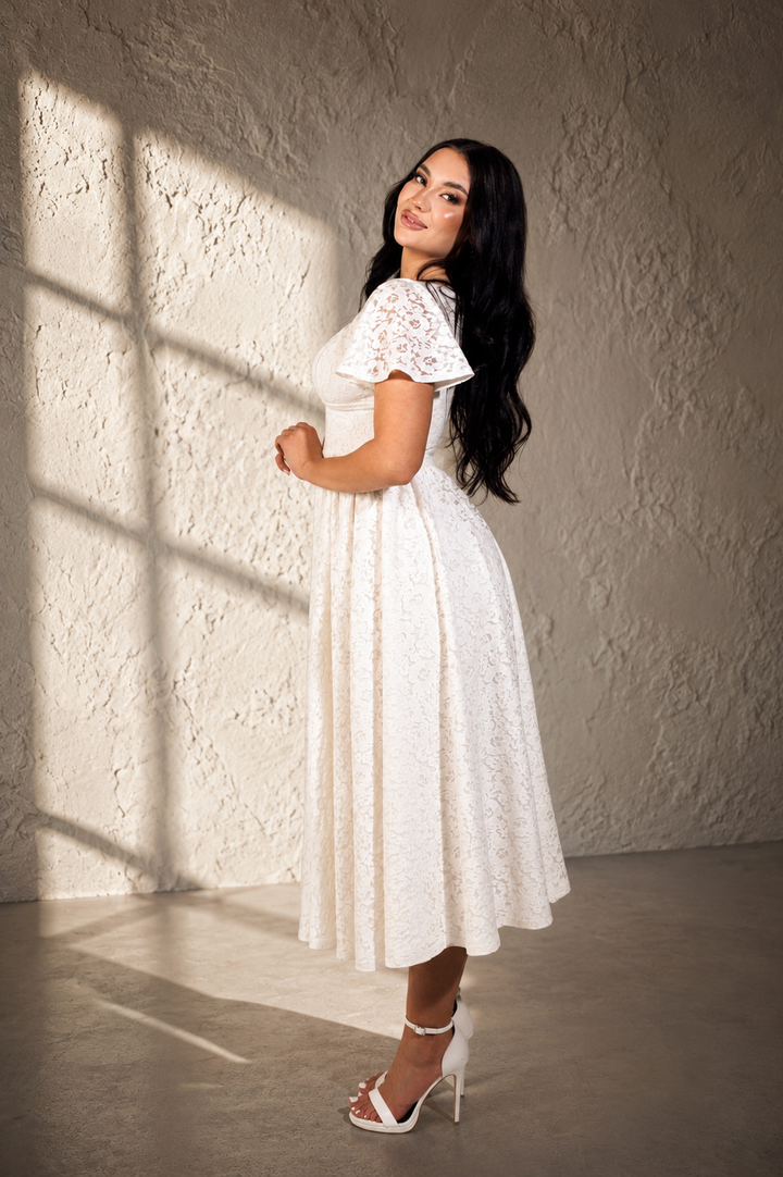 Rochie de cununie midi Zebel