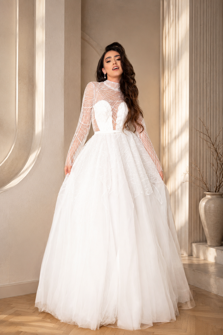 Rochie de mireasa tulle Evea