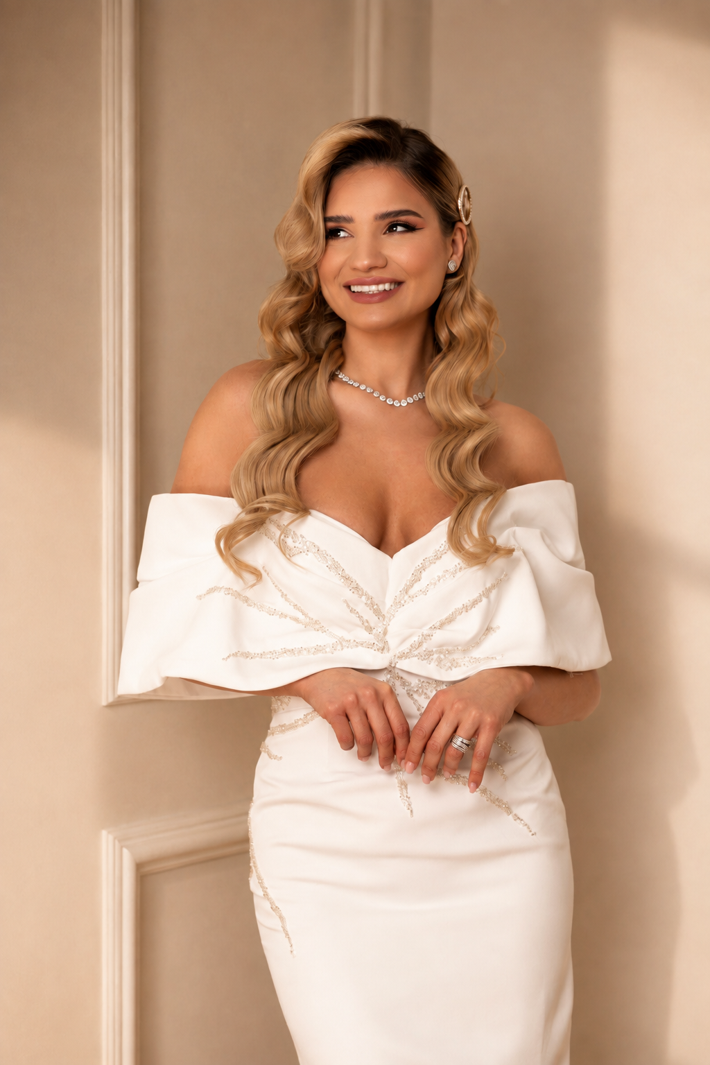 Rochie midi pe corp Joliet