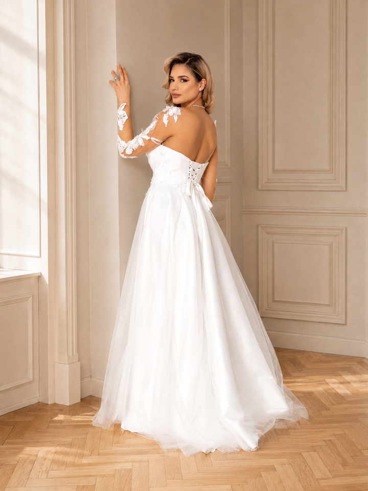 Rochie de mireasa clasica Caroline