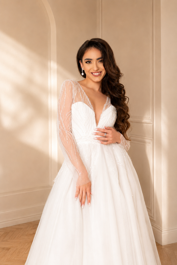 Rochie de mireasa din tulle Lola