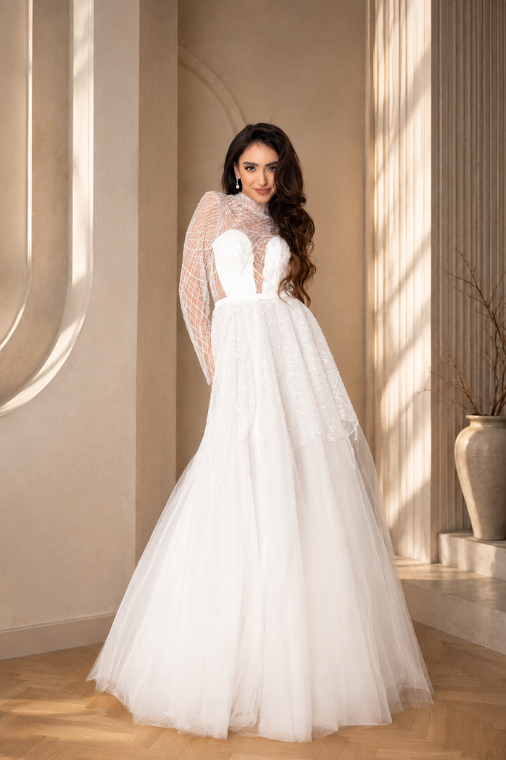 Rochie de mireasa tulle Evea