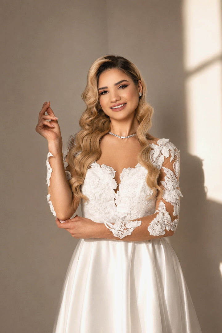 Rochie de mireasa clasica Caroline
