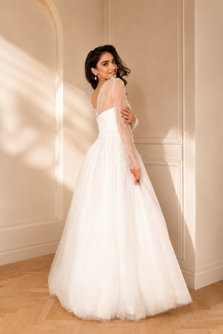 Rochie de mireasa din tulle Lola