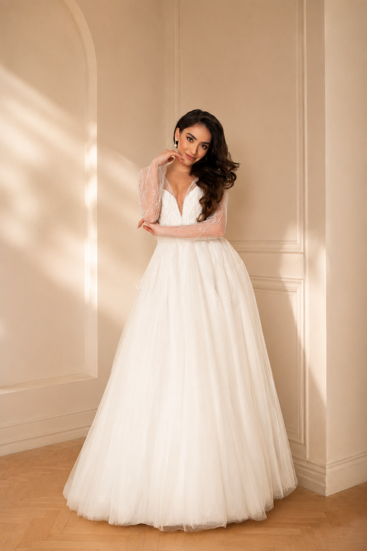Rochie de mireasa din tulle Lola