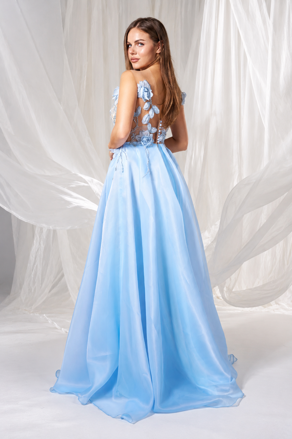 Rochie din organza Emine