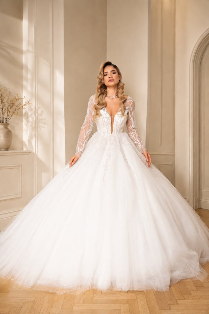 Rochie de mireasa printesa Victoria