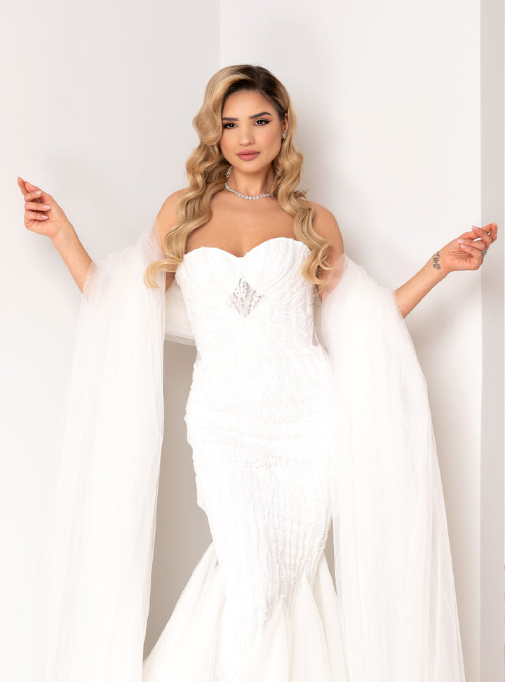 Sira mermaid wedding dress